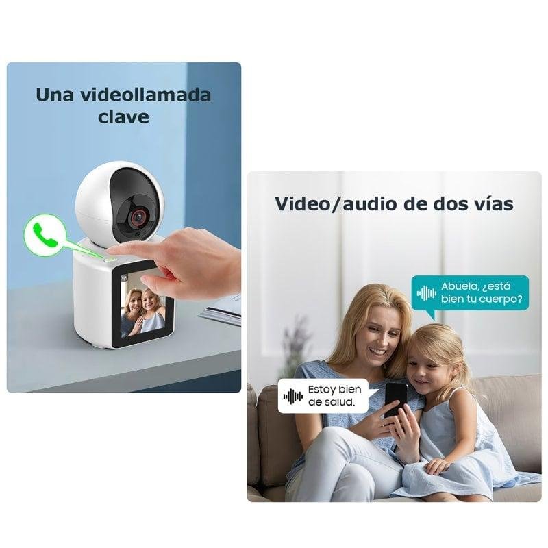 Detalle de Klack Cámara Interior WiFi IP 360º FullHD Blanca