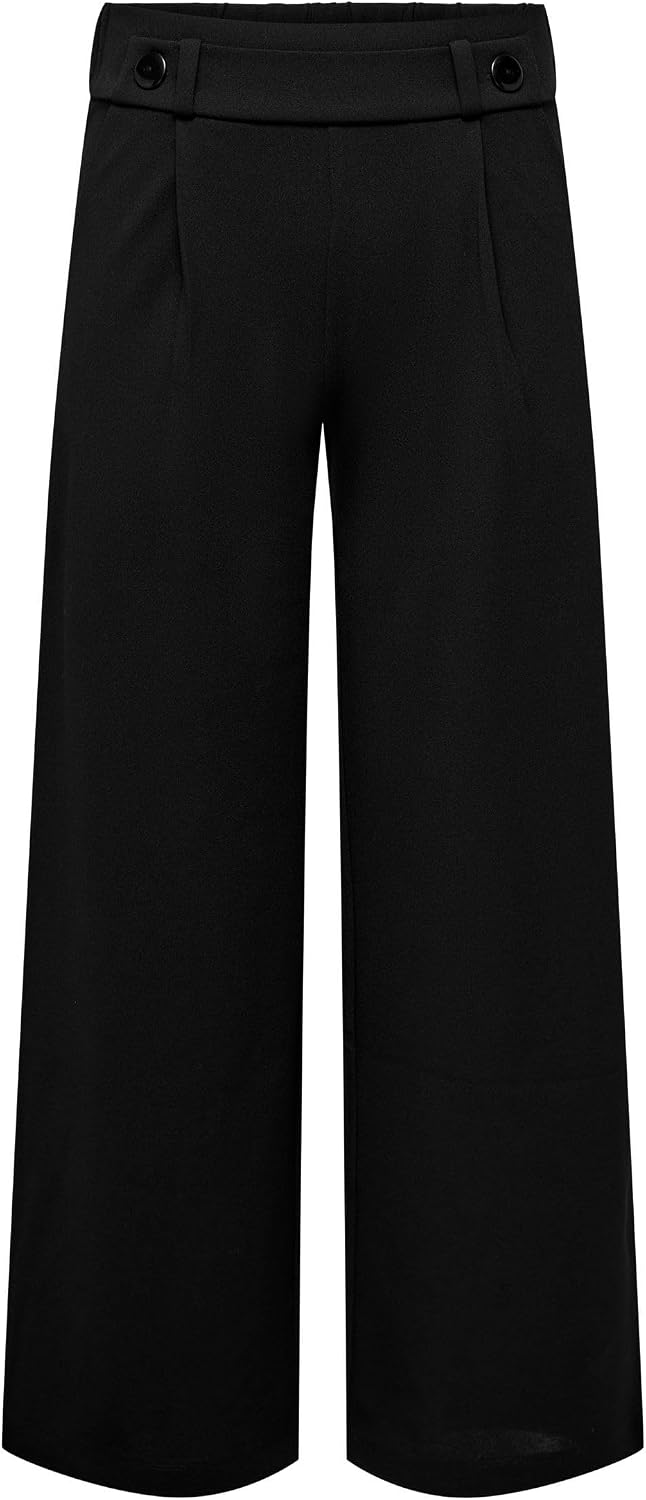 Detalle de JACQUELINE de YONG Damenhose JDYGEGGO – Mittlere Taille, weiter Beinschnitt