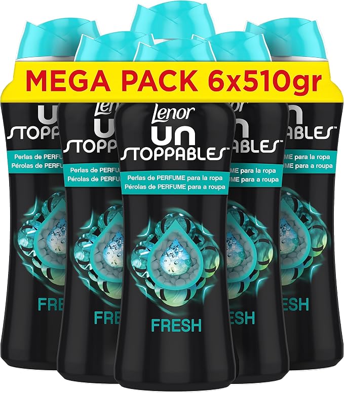 Detalle de Lenor UNstoppables Perlas de Fragrancia para Ropa 🌸, 227 Lavados