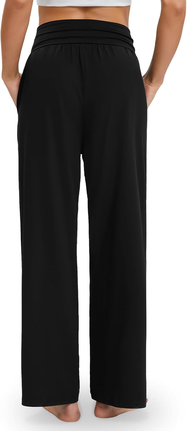 Thumbnail 2 de Gracyoga Wide Leg Yoga Pants — High Waisted with Pockets