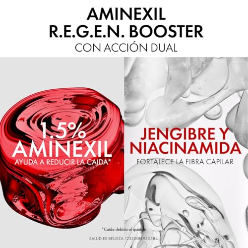 Detalle de Vichy Dercos Aminexil Clinical R.E.G.E.N. Booster: Siero Rinnovatore per Capelli - 90 ml