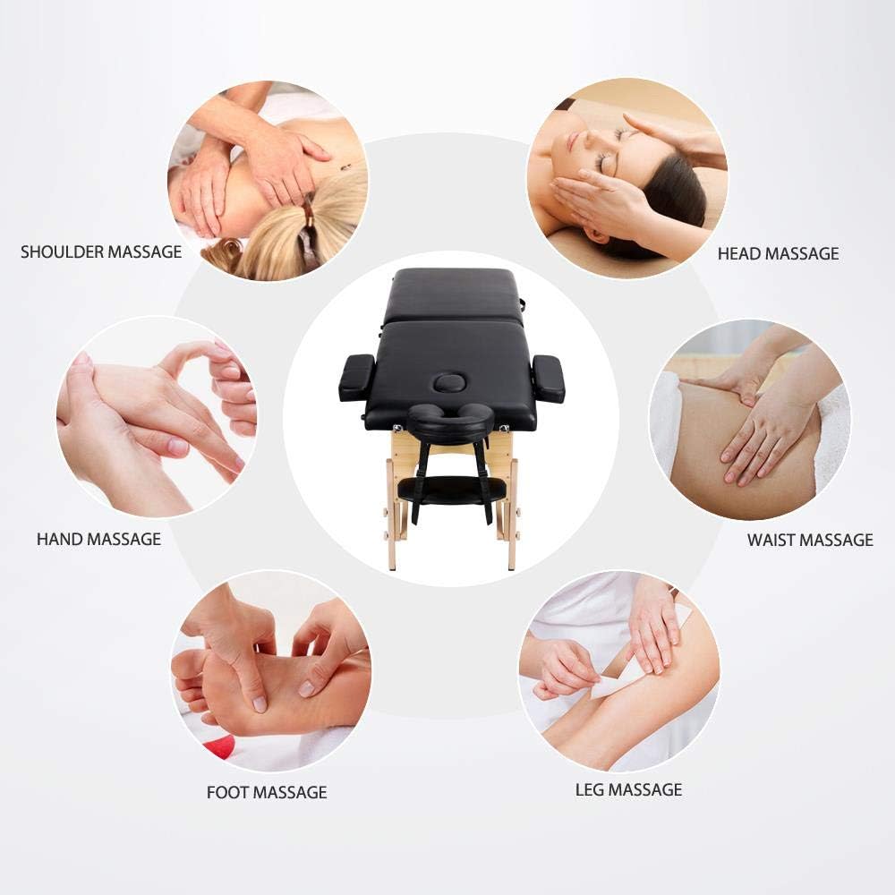 Detalle 2 de Yaheetech Portable Massage Table, 84 x 24 in
