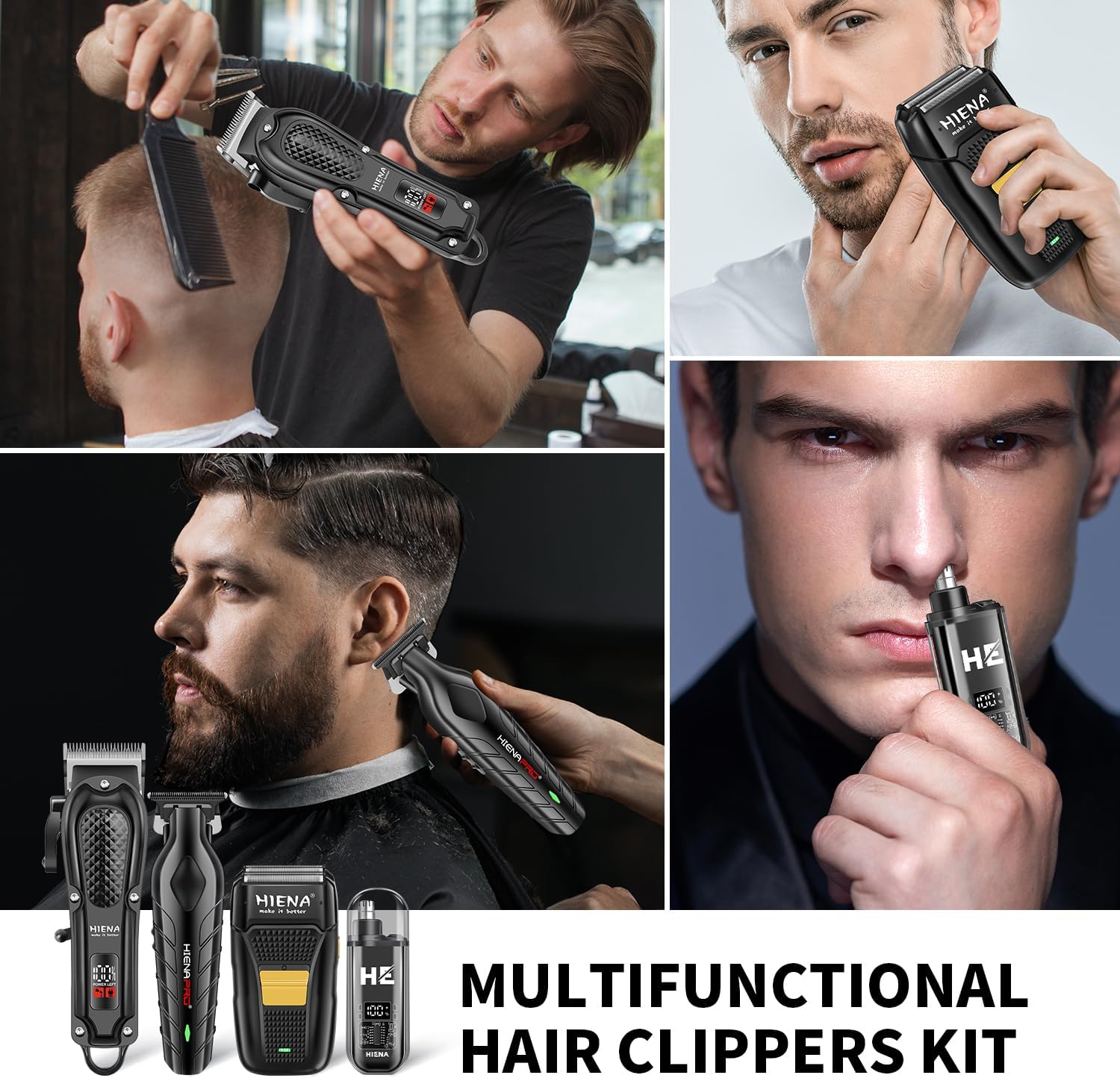 Thumbnail 6 de HIENA cordless hair cutting set