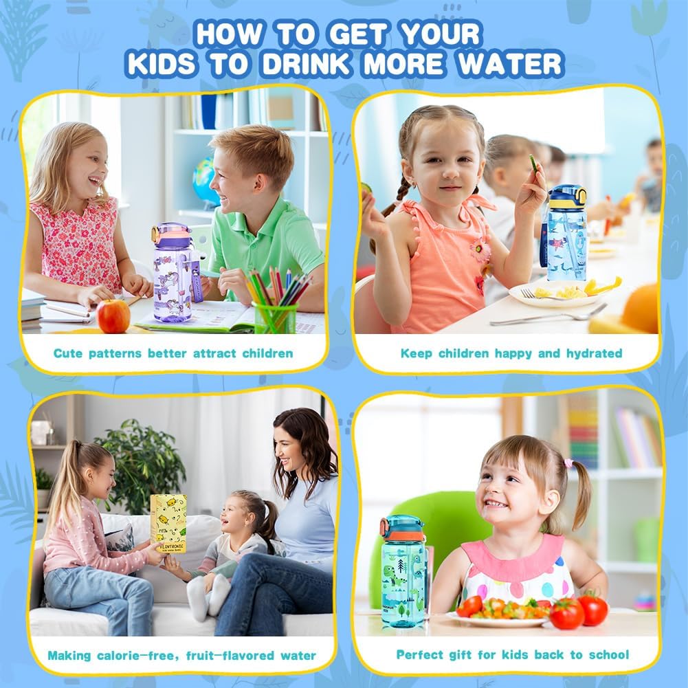 Thumbnail 6 de flintronic 600ml Trinkflasche Kinder 600 ml