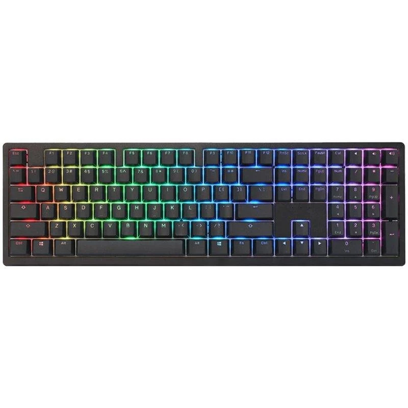 Ducky Zero 6108 teclado mecánico con switches CHERRY MX2A Silver y RGB personalizable (hot-swap)