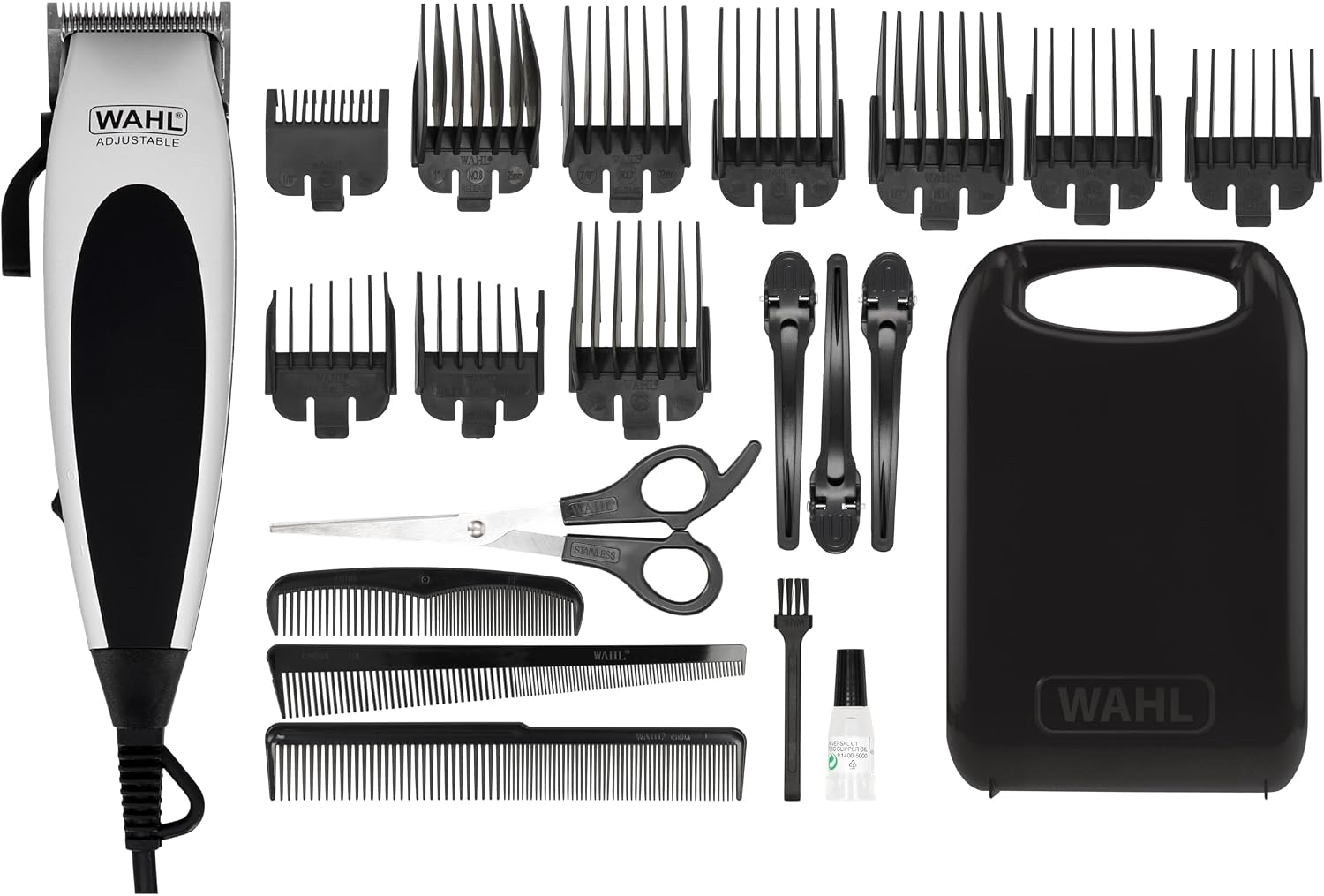 Detalle de Wahl Home Pro Corded Hair Clipper : coupe à domicile fiable et polyvalente