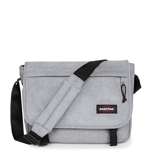 Detalle de Eastpak Delegate + Sac Bandoulière 20 L Sunday Grey (Gris) – Robustesse et polyvalence pour le quotidien