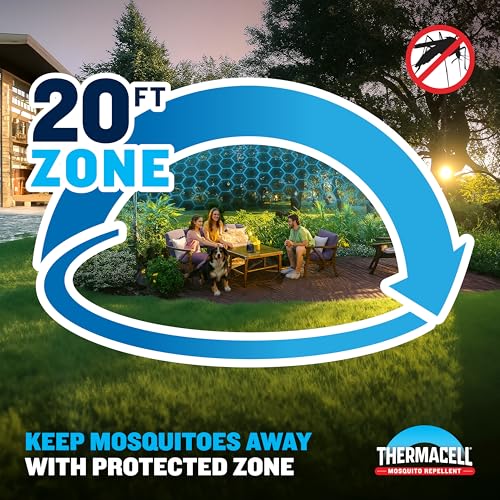 Detalle de Thermacell E-ZoneGuard Mosquito Repellent Refill, 120-Hr Value Pack