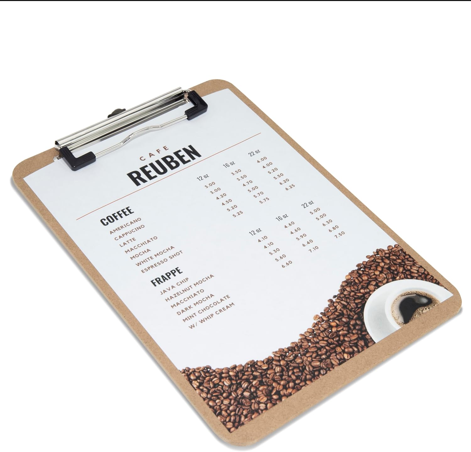Thumbnail 1 de Rapesco 1608 Business Pack: 12 A5 Hardboard Clipboards