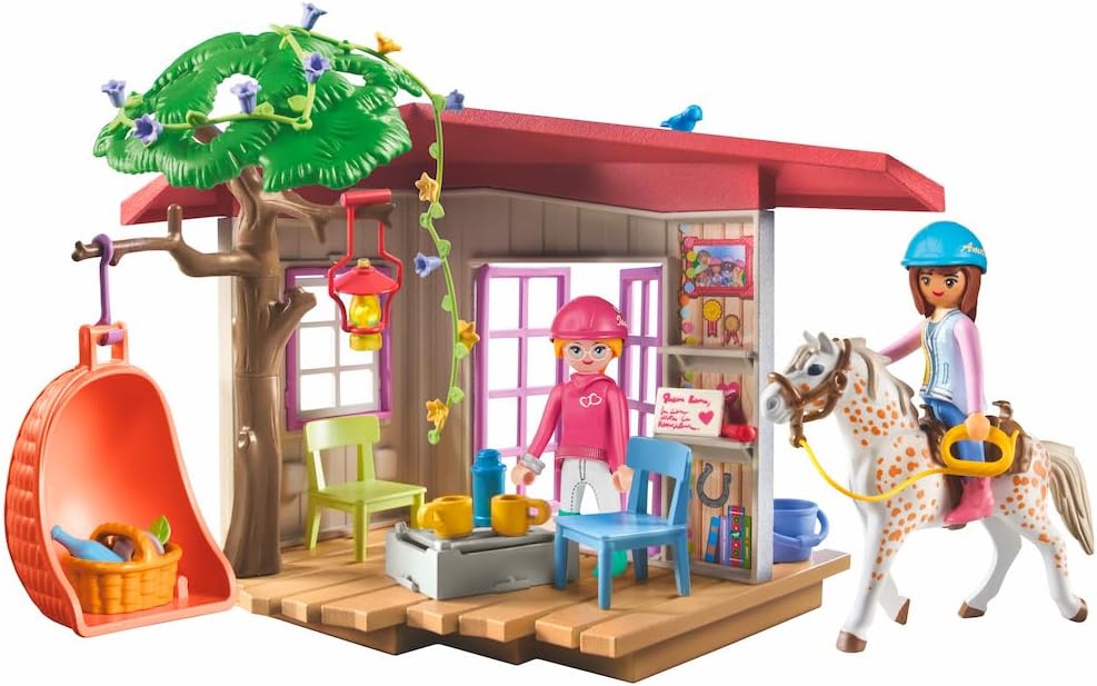 Detalle de PLAYMOBIL horse clubhouse toy
