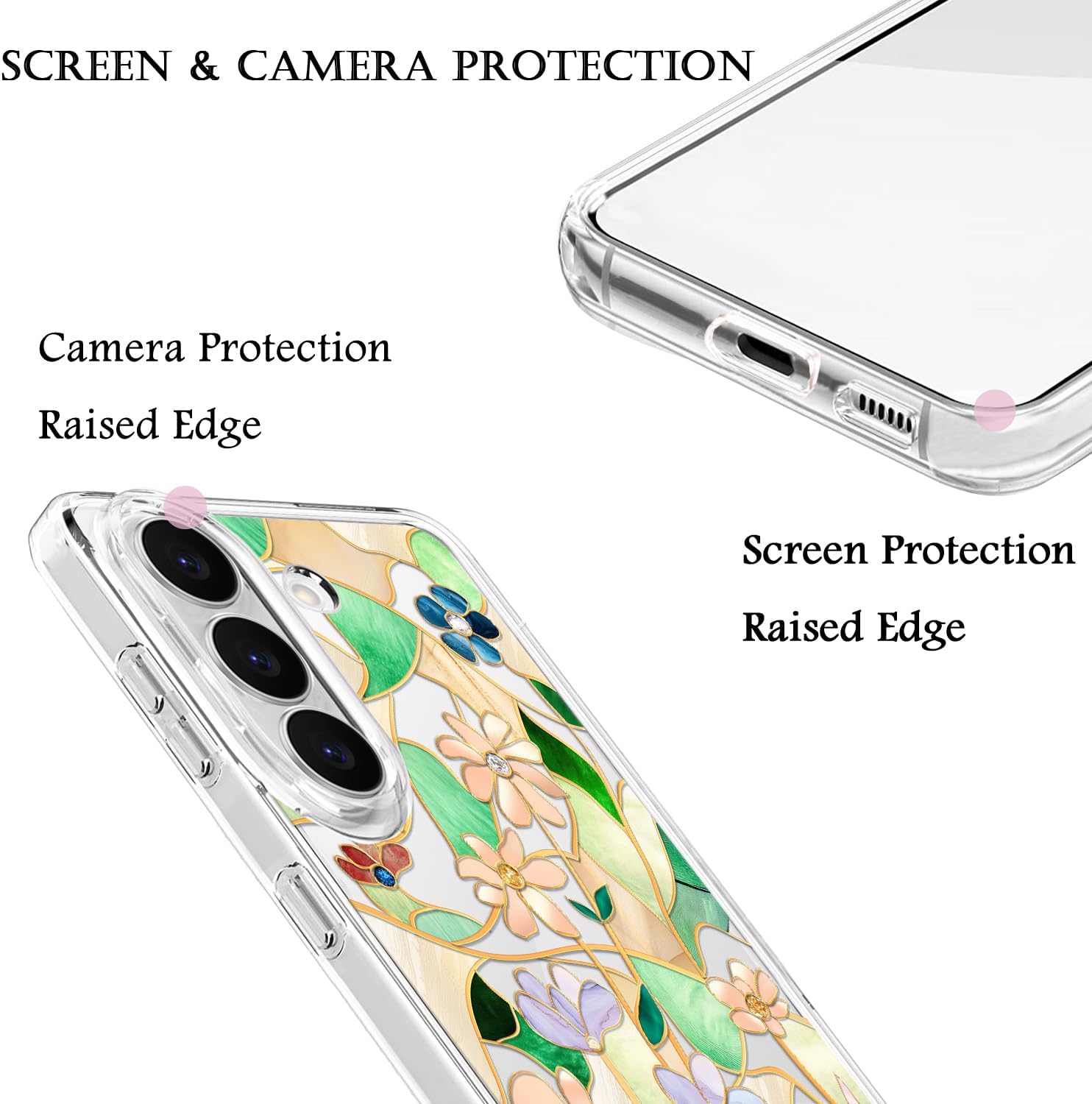 Detalle 2 de Unov Galaxy S25 FE Case Clear Sierra Mountains
