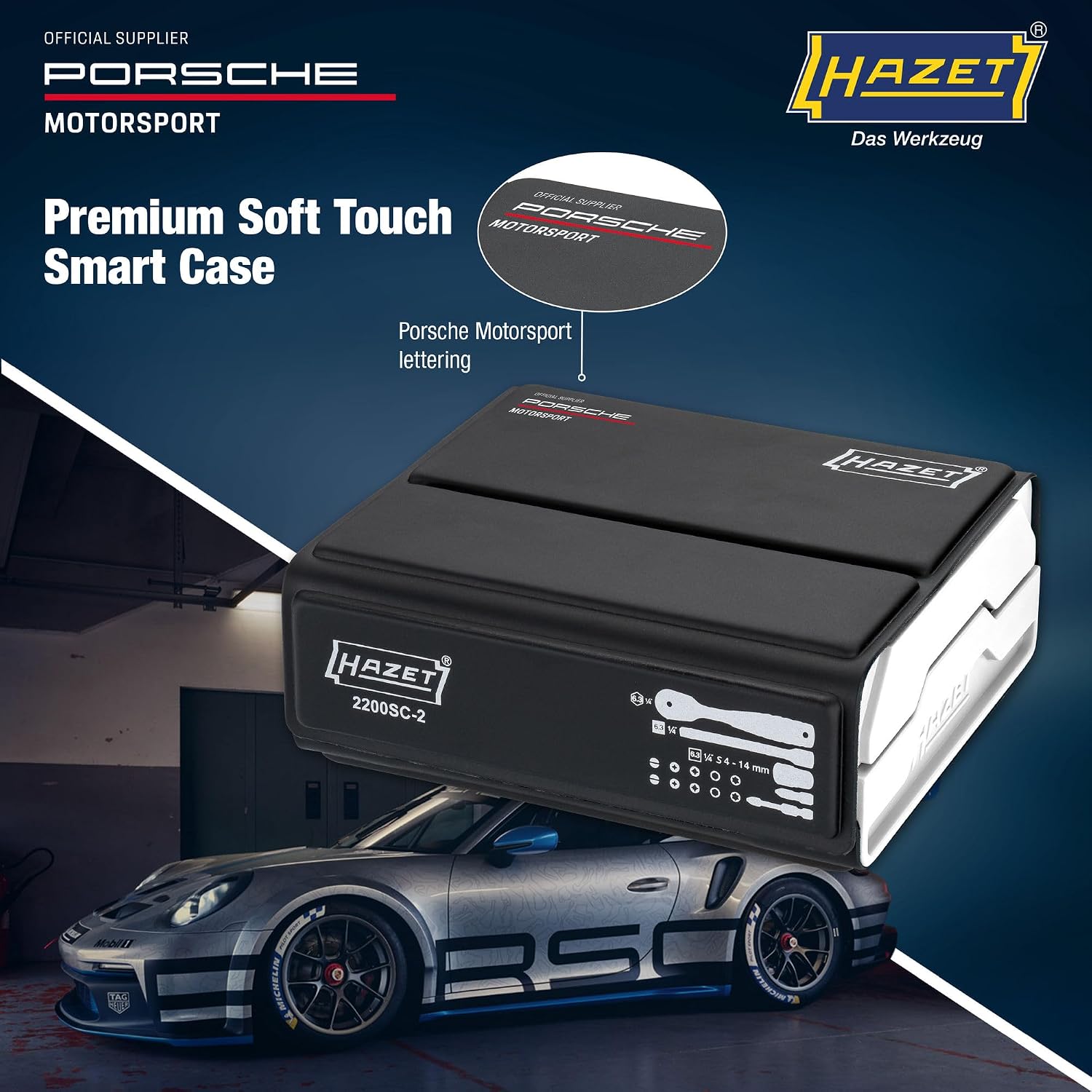 Thumbnail 3 de HAZET socket and bit set, 50-piece