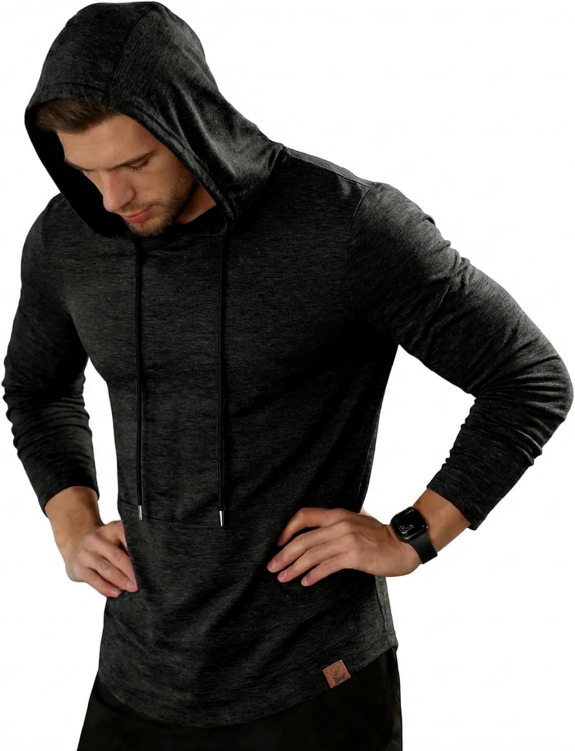Thumbnail 5 de ZITY men’s hoodie sports top, breathable long sleeve