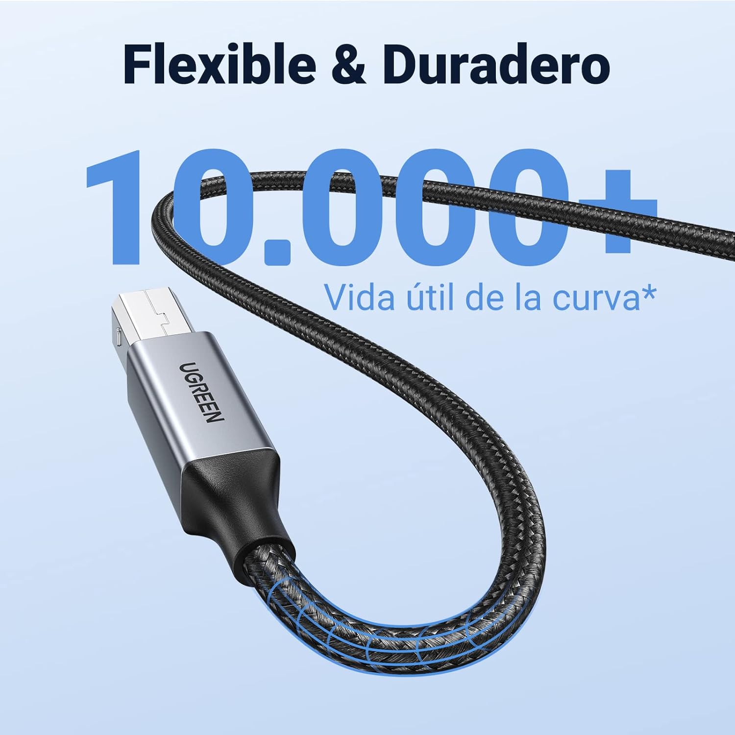 Thumbnail 6 de UGREEN Cable USB 2.0 Tipo A a B, 5m 🎉