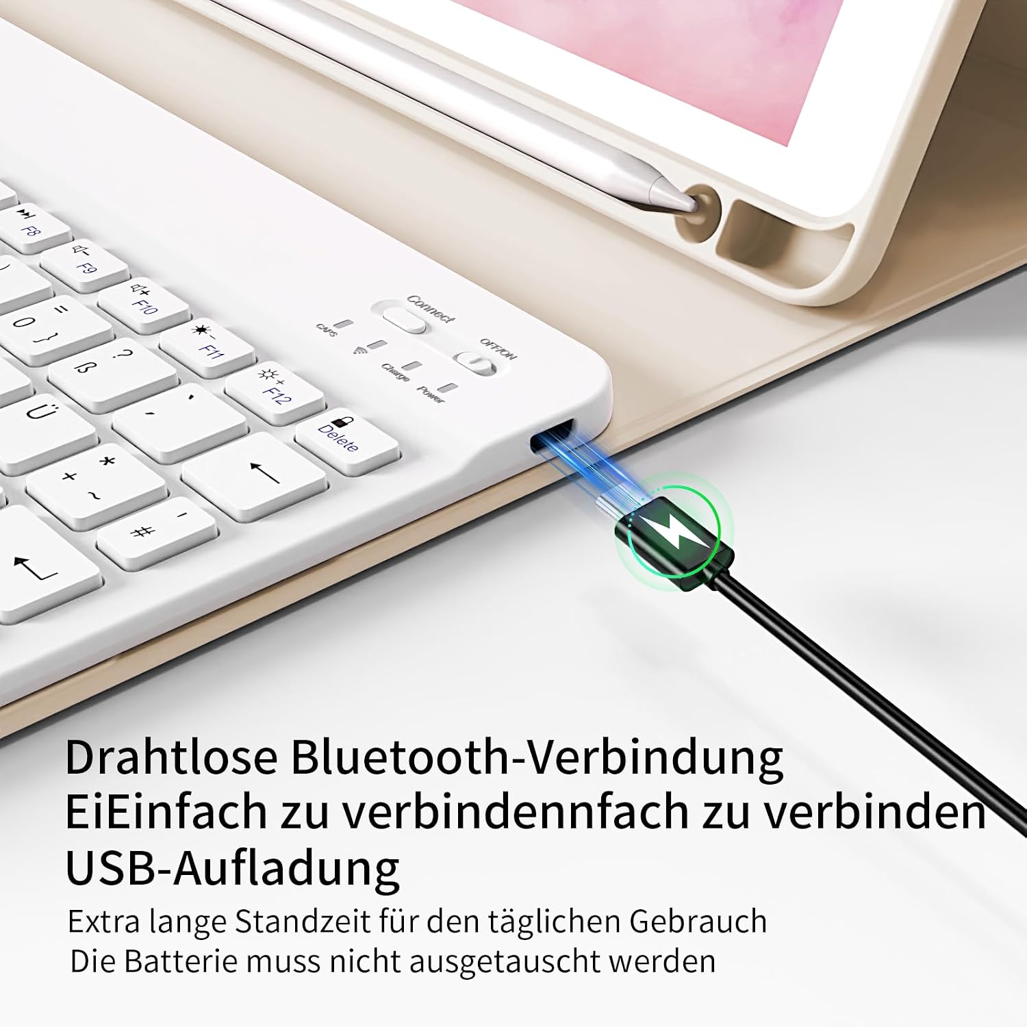 Thumbnail 5 de GKABXY Hülle mit Tastatur 10,2 Zoll