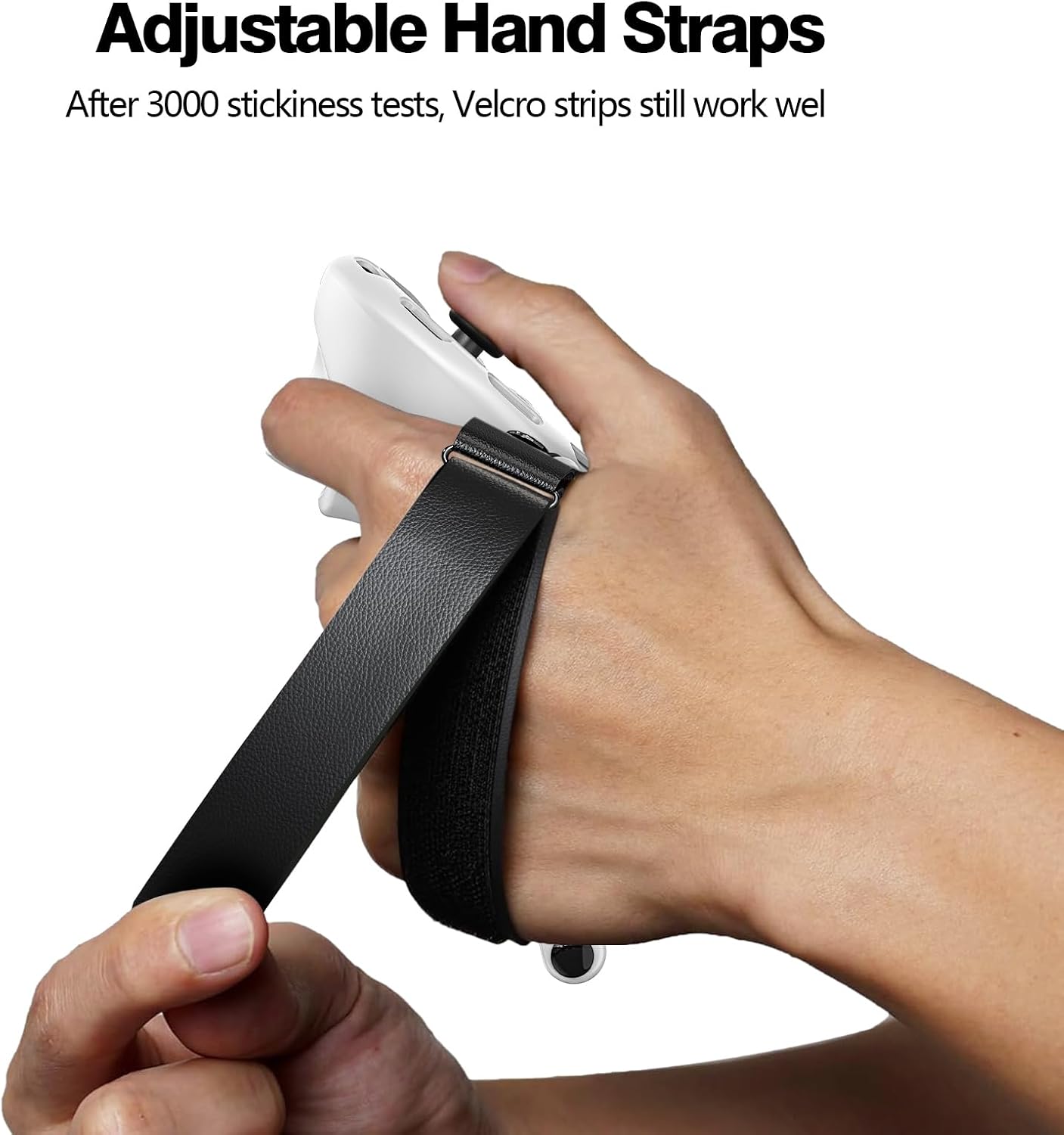Thumbnail 3 de AMZDM VR Controller Grips for Meta Quest 3 and 3S, Silicone Covers with Straps
