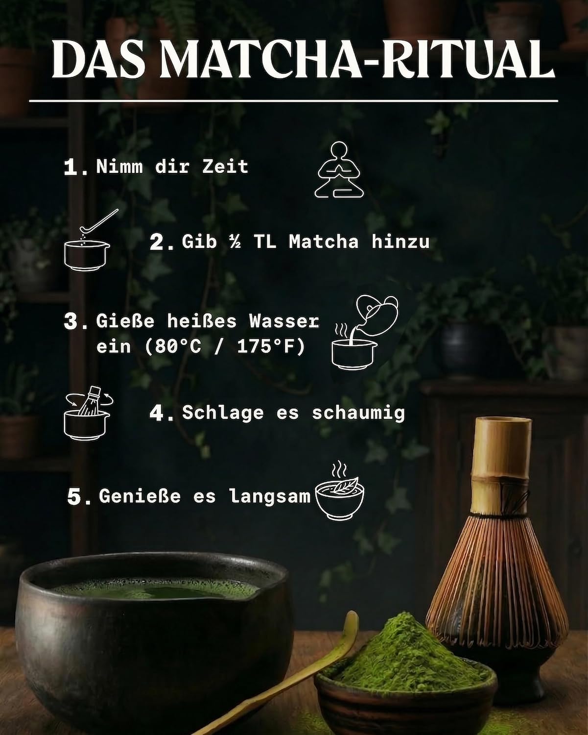 Thumbnail 4 de NaturaleBio Matcha Ceremonial Grade 100g – Bio Matcha aus Uji, Kyoto, Japan