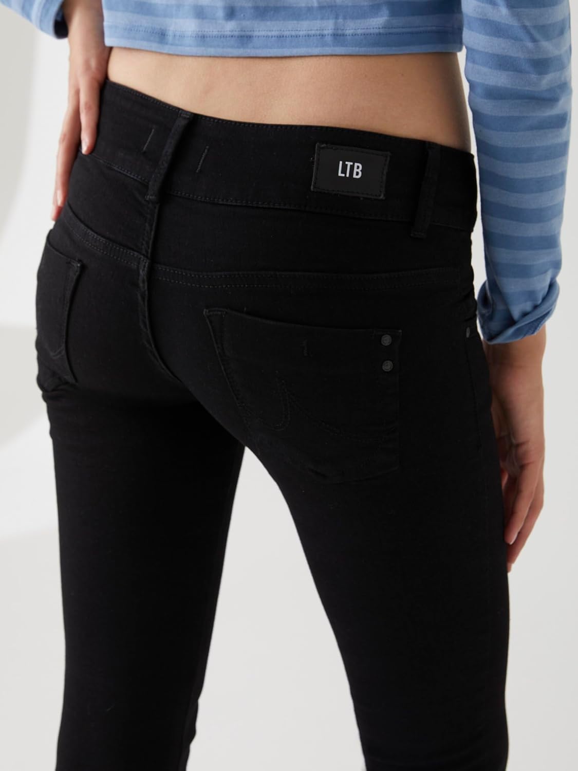 Thumbnail 2 de LTB Damen Jeans Molly – mit Gürtelschlaufen, Münztasche und Soft-Haptik