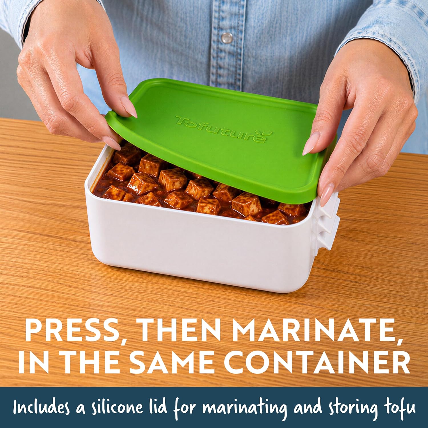 Detalle de Tofuture Tofu Press — The Original and Best Tofu Press for Extra Firm, Crack-Free Tofu