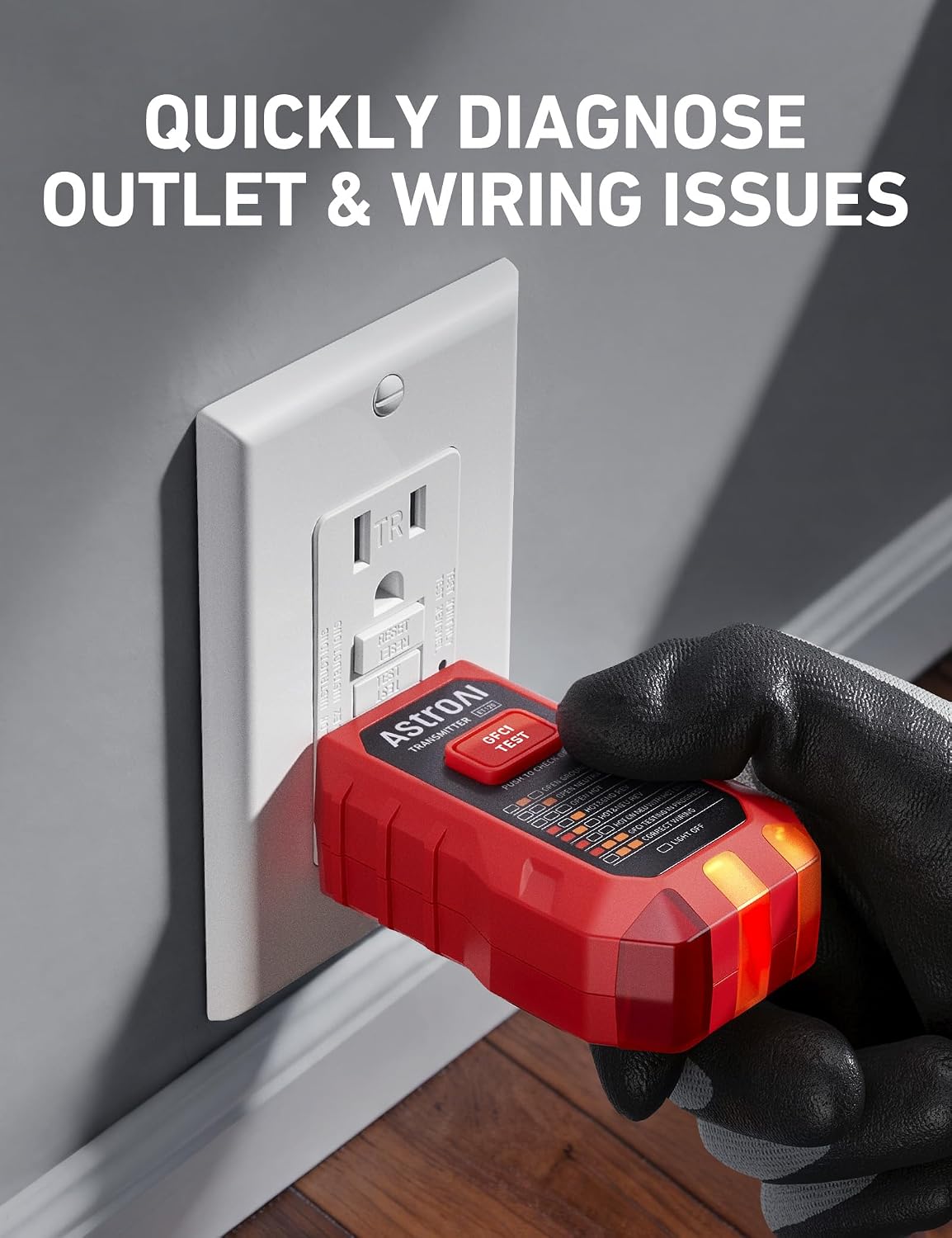 Thumbnail 4 de AstroAI ETK2 Electrical Test Kit with Non-Contact Voltage and GFCI Testers