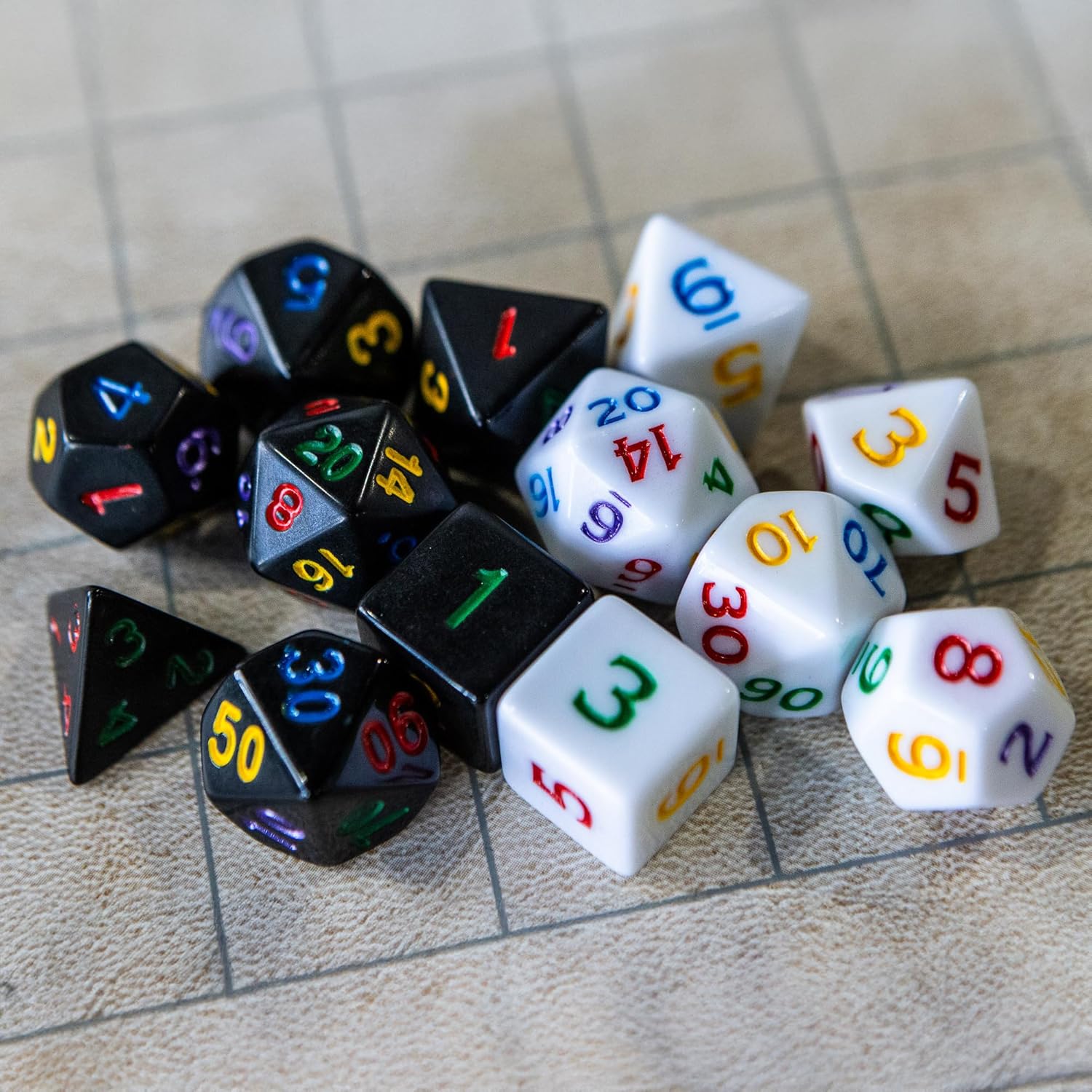 Thumbnail 4 de 1985 Games Mystery Dice: Set of 7 Polyhedral Dice for RPGs