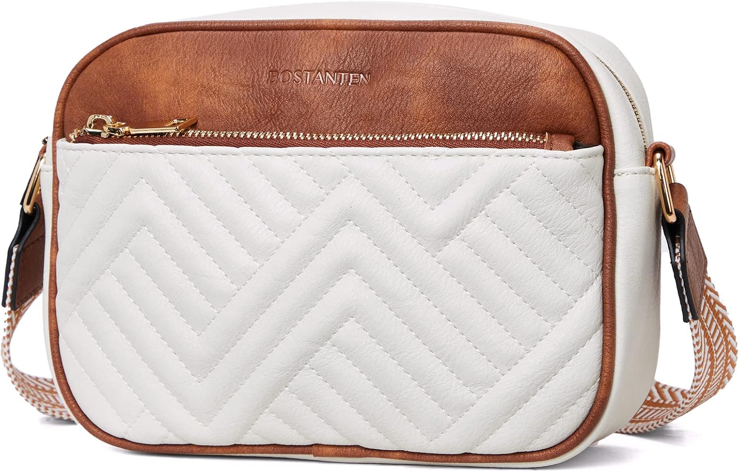 Thumbnail 6 de BOSTANTEN Quilted Crossbody Bag 8.7"