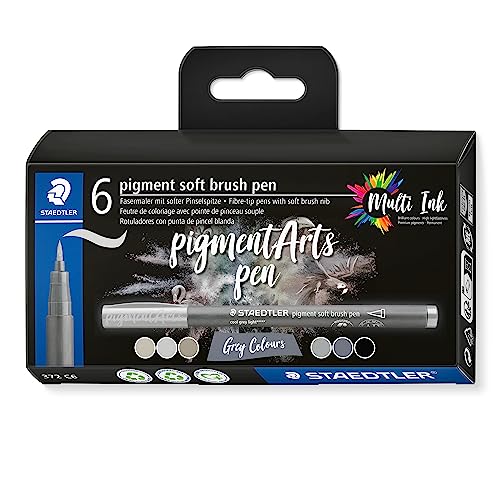 STAEDTLER Pigment Art 372 feutres gris et noir ⚙️