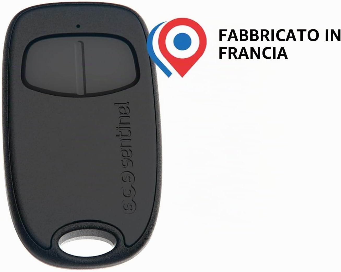 Detalle de SCS Sentinel AAM0128: Telecomando rotativo a codice segreto 2 canali per cancelli, SimplyControl, nero