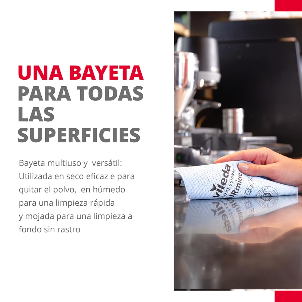 Thumbnail 4 de Vileda Professional Bayeta PurMicro Active 38x35 cm