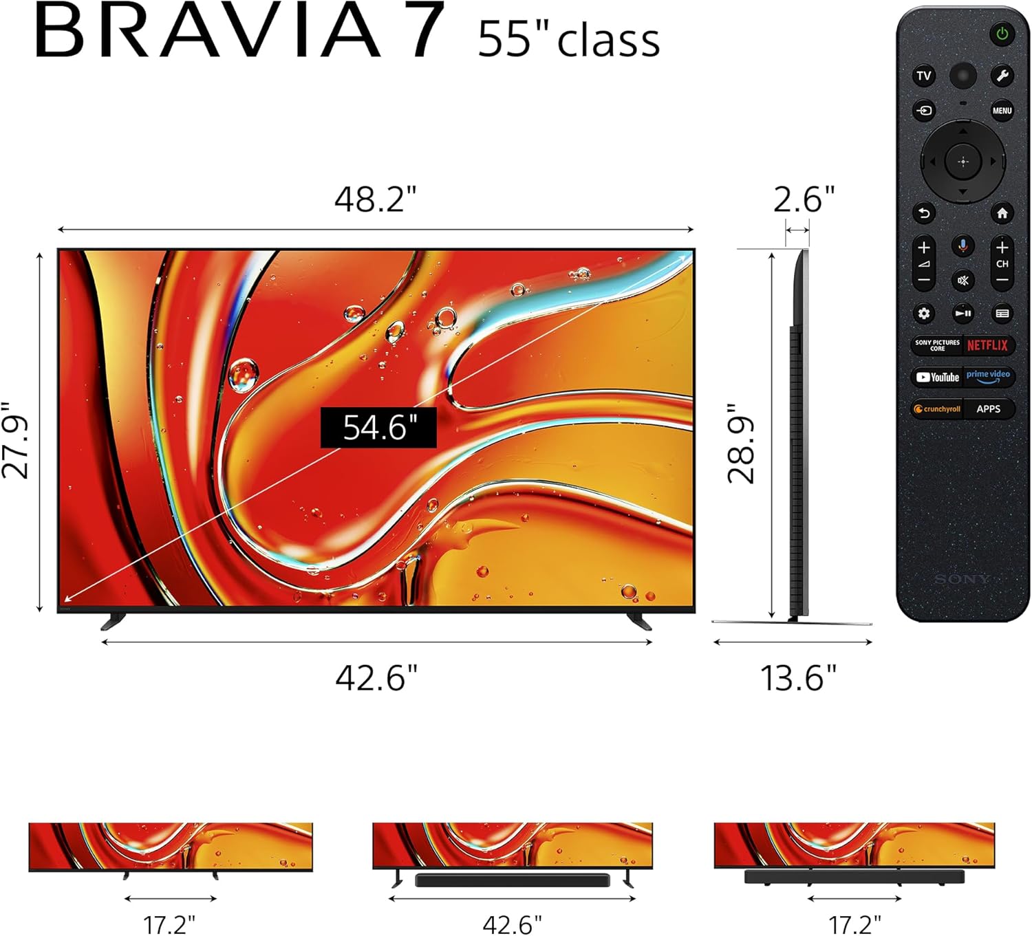 Thumbnail 1 de Sony Mini LED TV 55-inch
