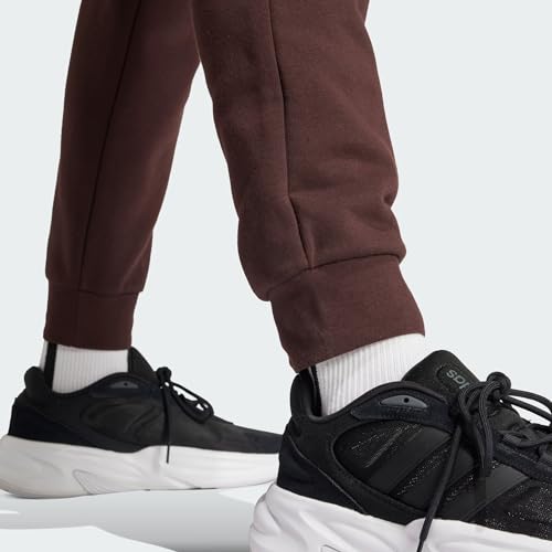 Thumbnail 4 de adidas Essentials Fleece Pantalones Tapered Hombre 🌟 Shadow Brown