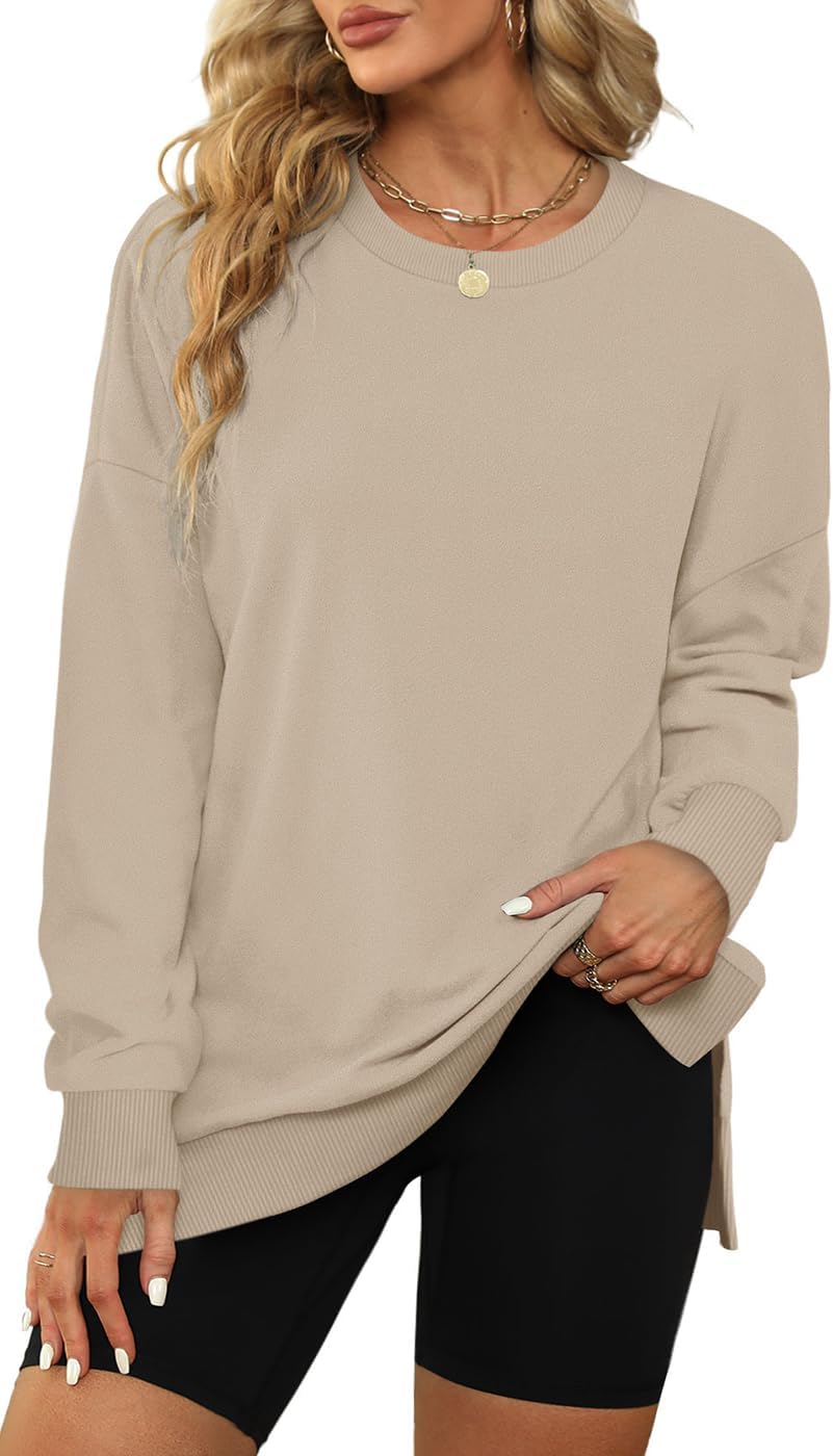 Detalle 2 de XIEERDUO Oversized Sweatshirt, Polyester-Spandex Blend