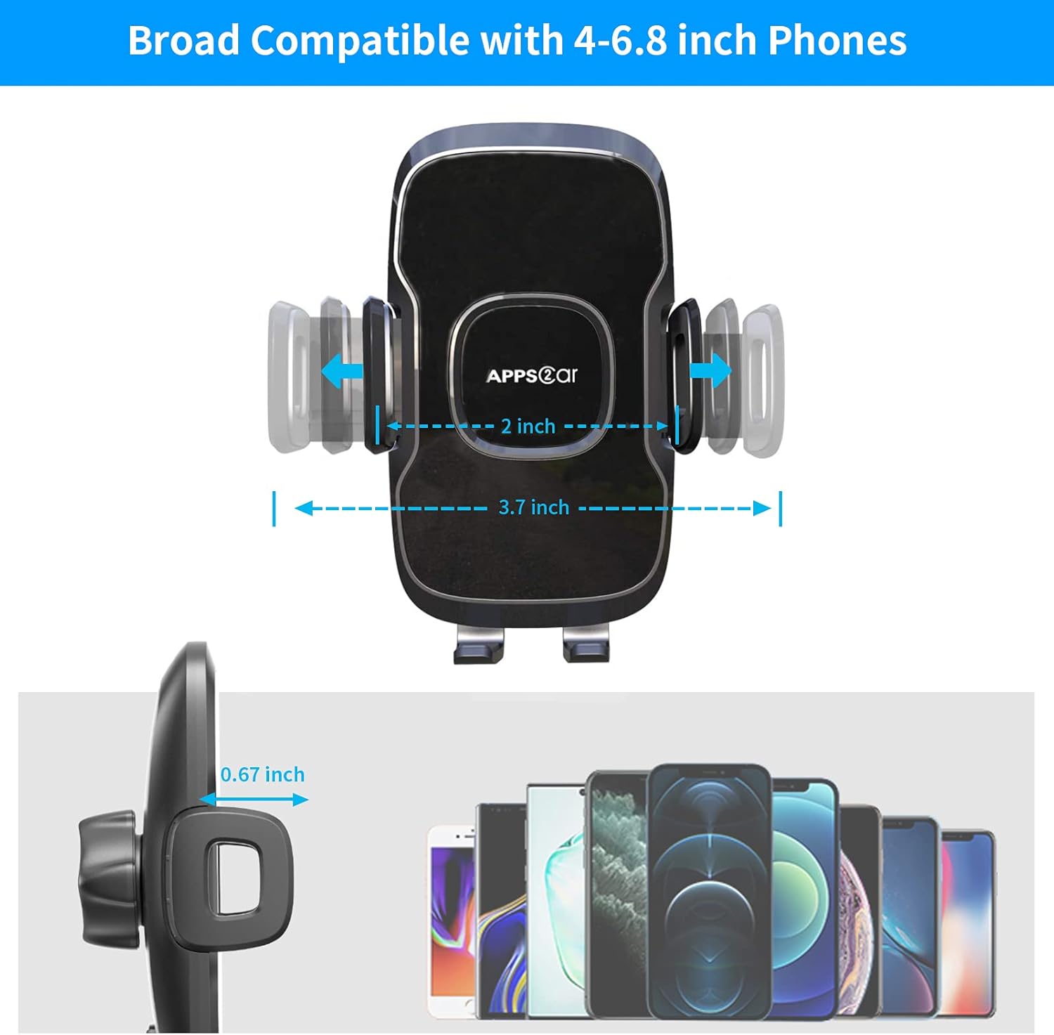 Thumbnail 6 de APPS2Car 14'' Gooseneck car phone holder
