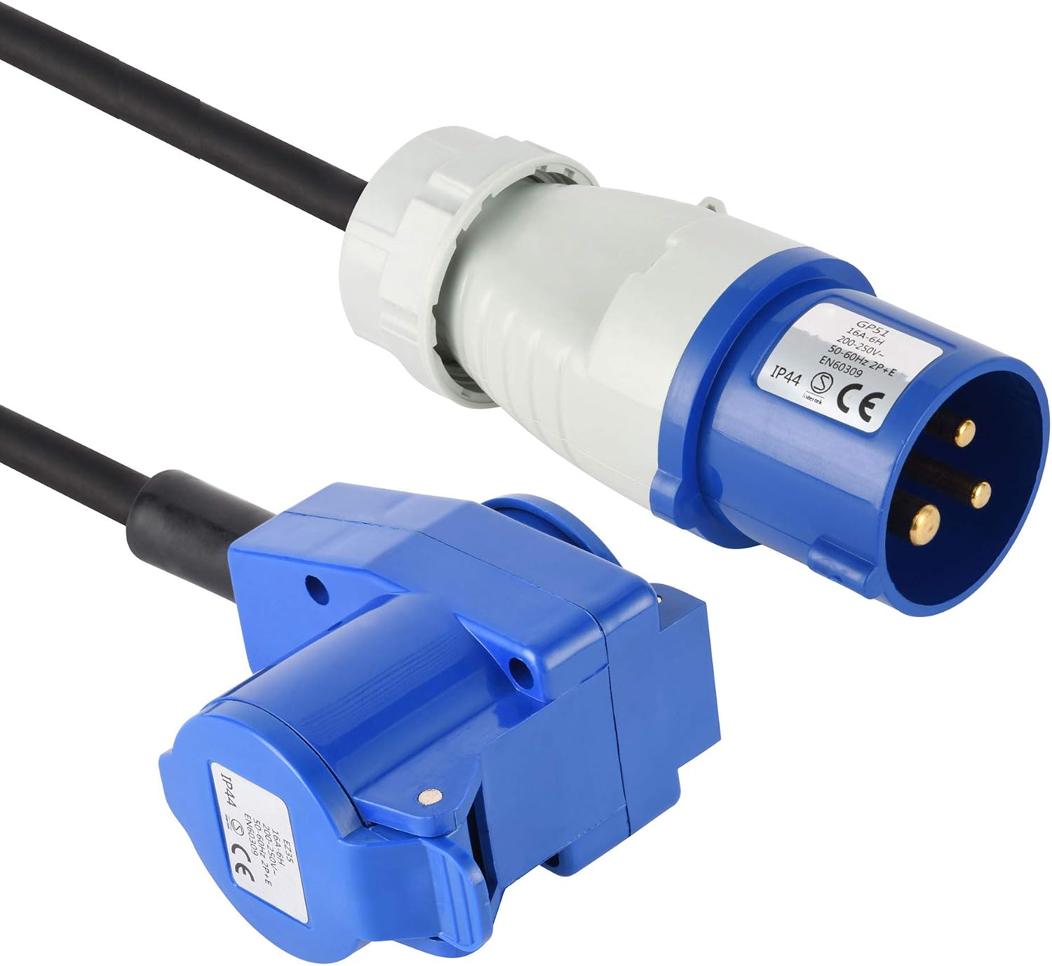 Detalle de Electraline 46149 Prolunga Industriale 10 M