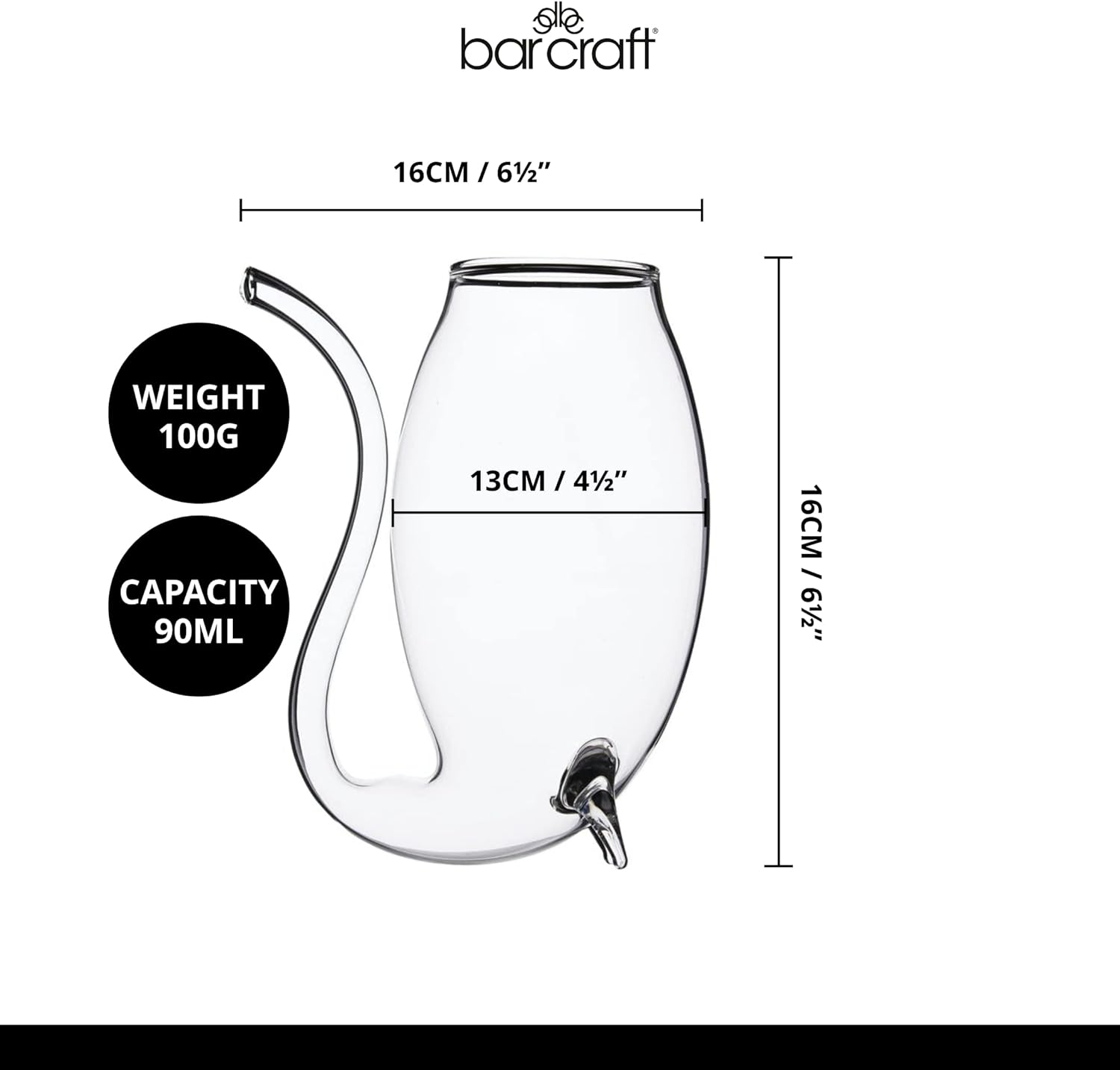 Detalle 2 de Bar Craft Verres à porto 90 ml 🥂