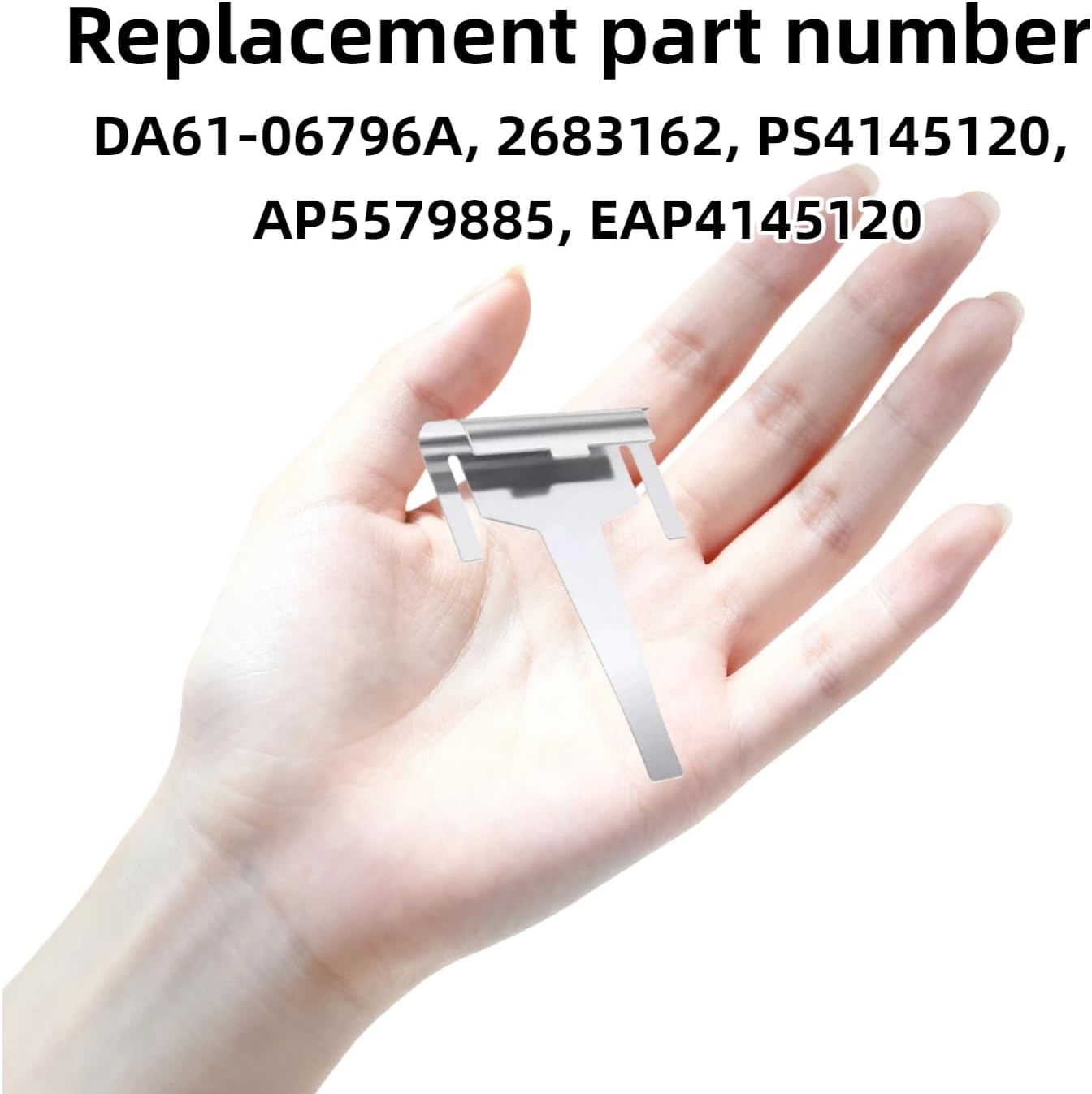 Detalle 2 de Uiivup DA61-06796A Refrigerator Evaporator Defrost Drain Clips, 2-Pack
