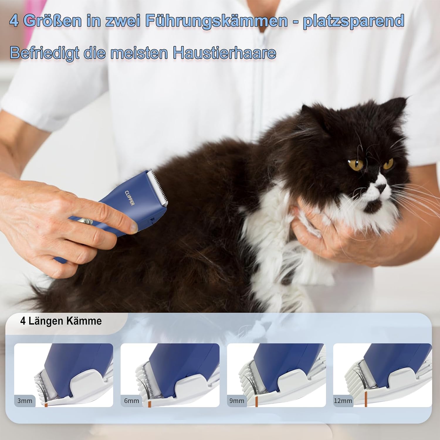 Detalle 1 de Professionelle Hundeschermaschine 7500RPM