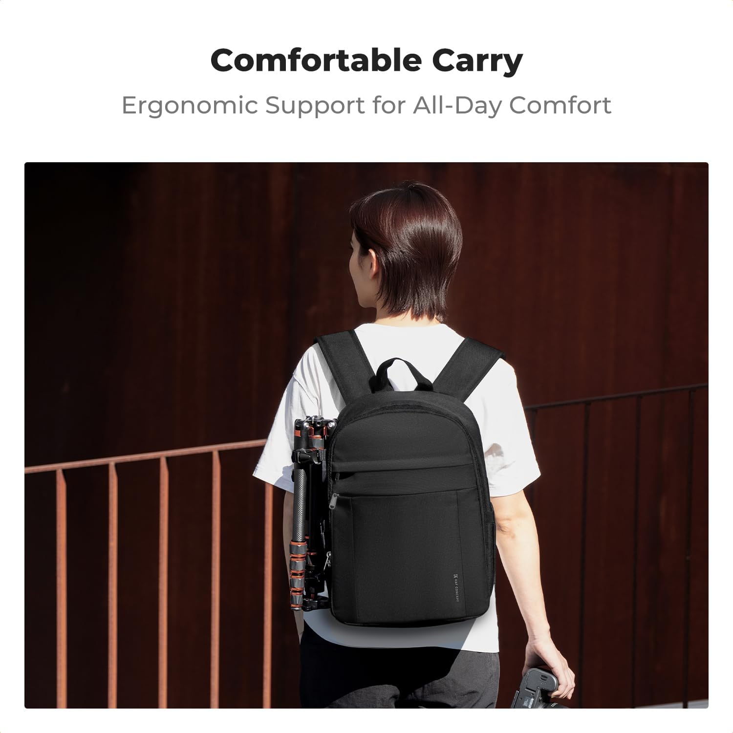Thumbnail 5 de K&F CONCEPT Zaino per Fotocamera Compatto: versatilità, protezione e comfort per chi viaggia leggero