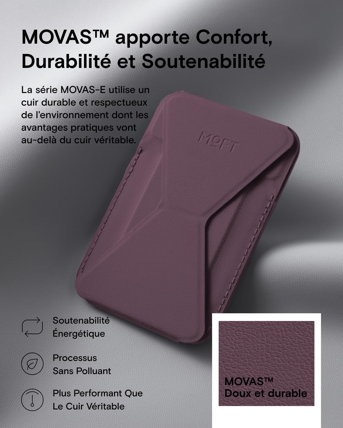 Detalle 2 de MOFT Porte Carte Magsafe 0,5 mm