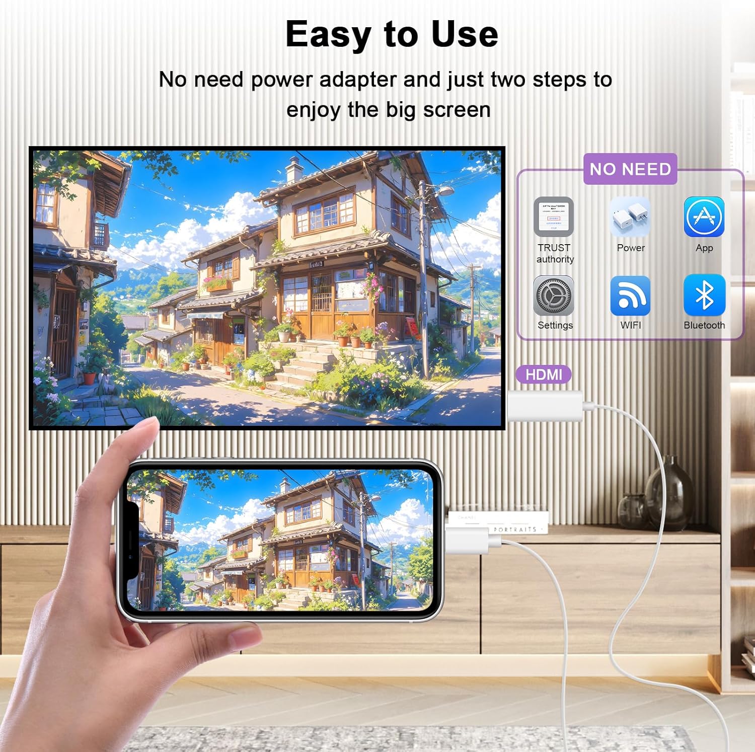 Thumbnail 3 de Apple iPhone 17 USB‑C to HDMI Adapter 4K@60Hz