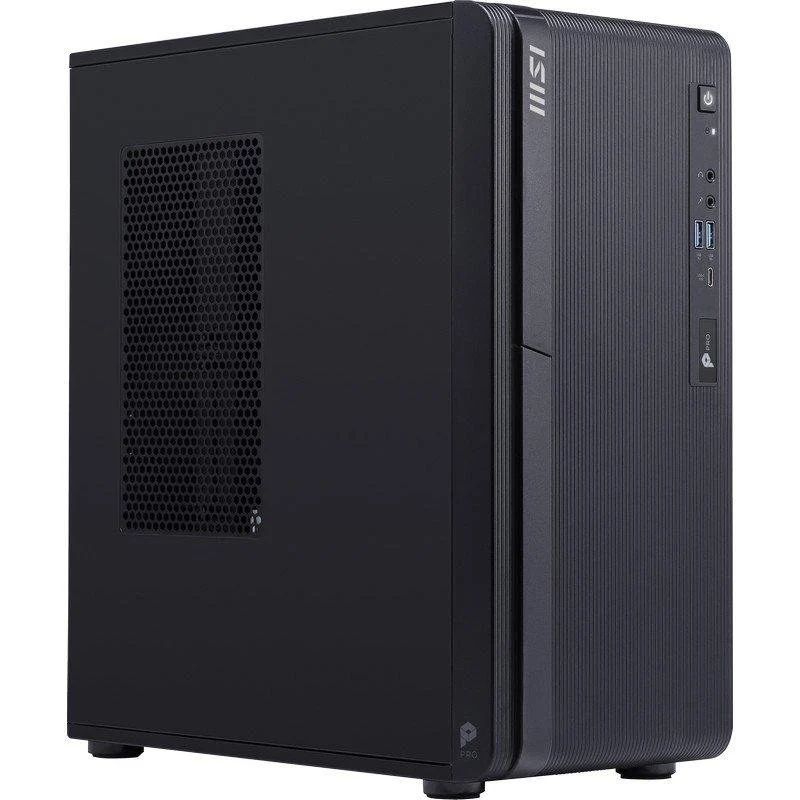 Detalle de MSI PRO DP180 14A-1431EU: potencia profesional con Core i7-14700F y RTX 3050 para multitarea y creatividad