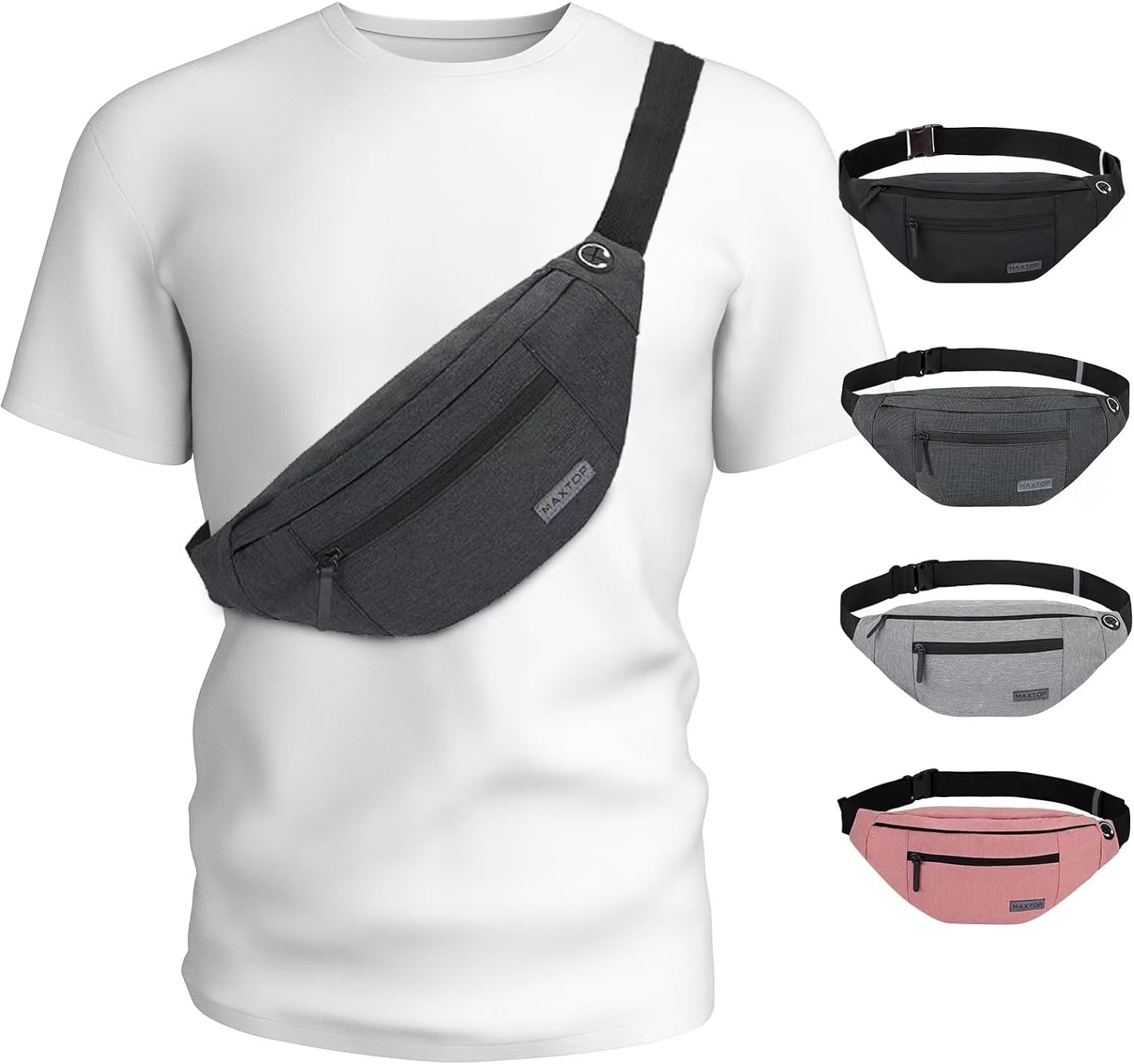 Detalle de Crossbody Fanny Pack, Polyester