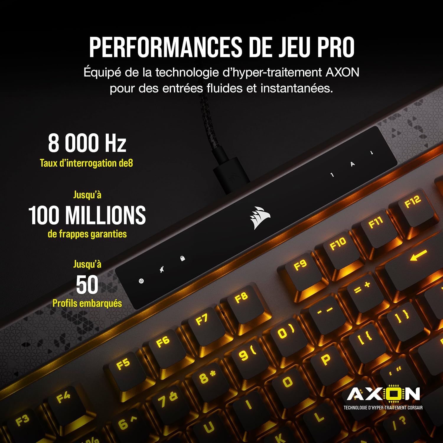 Thumbnail 5 de Corsair K70 Max RGB Clavier magnétique MGX