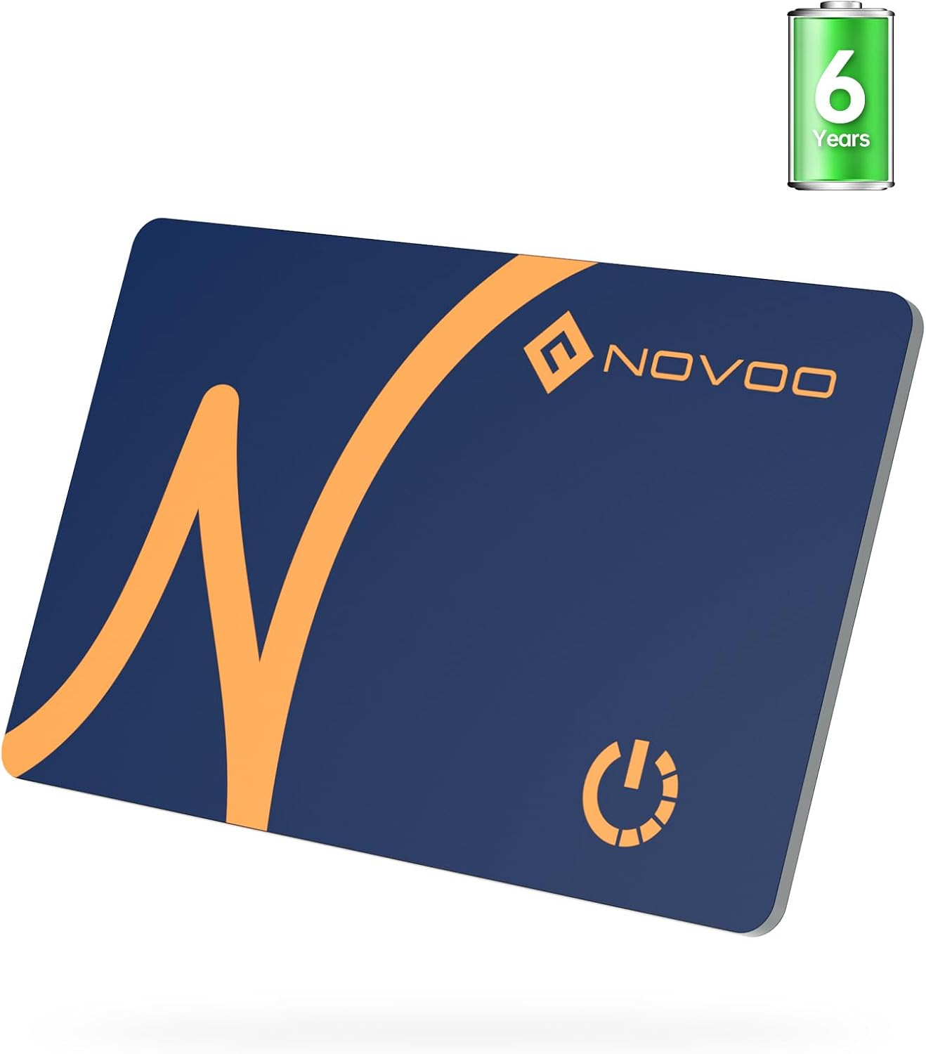 Detalle de NOVOO Air Tag Card Wallet Tracker, Thin 1,6 mm – Traceur carte ultra fine pour wallet