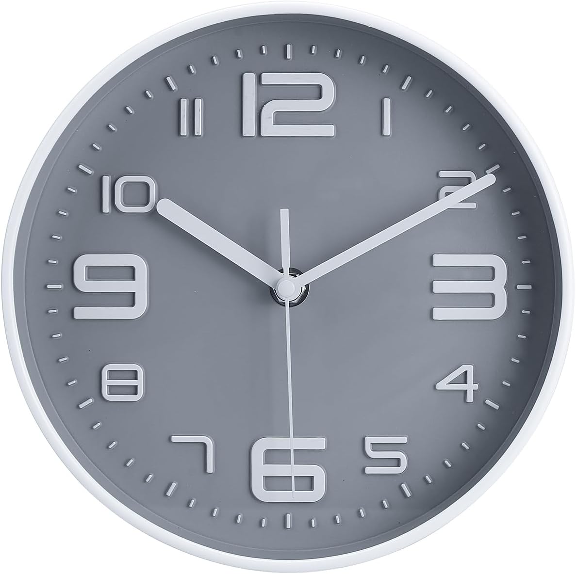 Topkey 12 Inch Silent Wall Clock