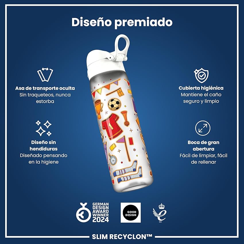 Thumbnail 5 de ion8 Botella Agua 500 ml, a prueba de fugas