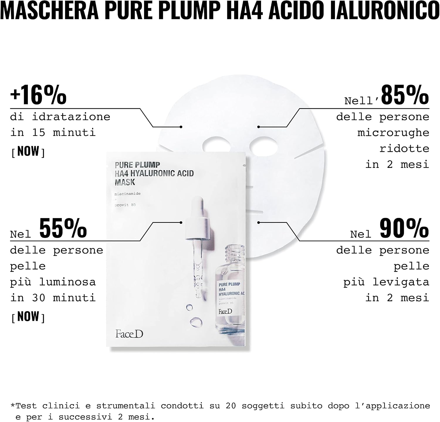 Thumbnail 2 de Face D Maschera Viso Pure Plump Idratante
