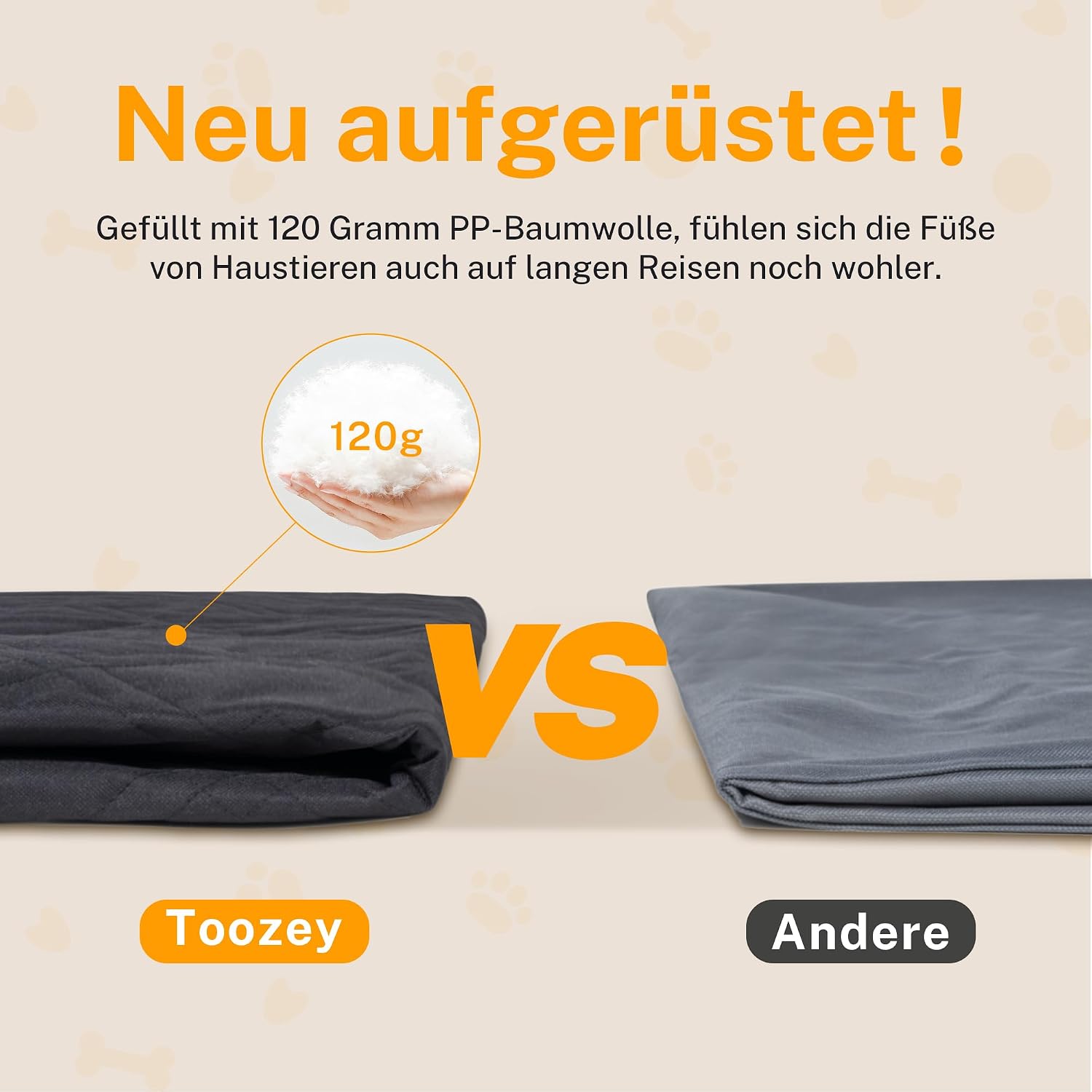 Detalle de Toozey Kofferraumschutz Hund, wasserdichte Decke