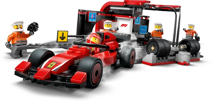 Detalle 1 de LEGO City F1 Boxenstopp 60443