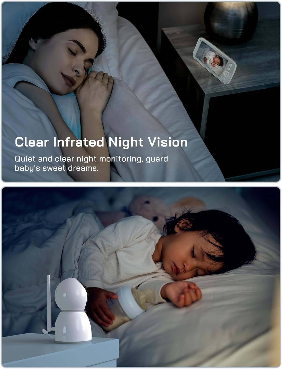 Thumbnail 4 de WOLFANG WB03 5.0" Baby Monitor